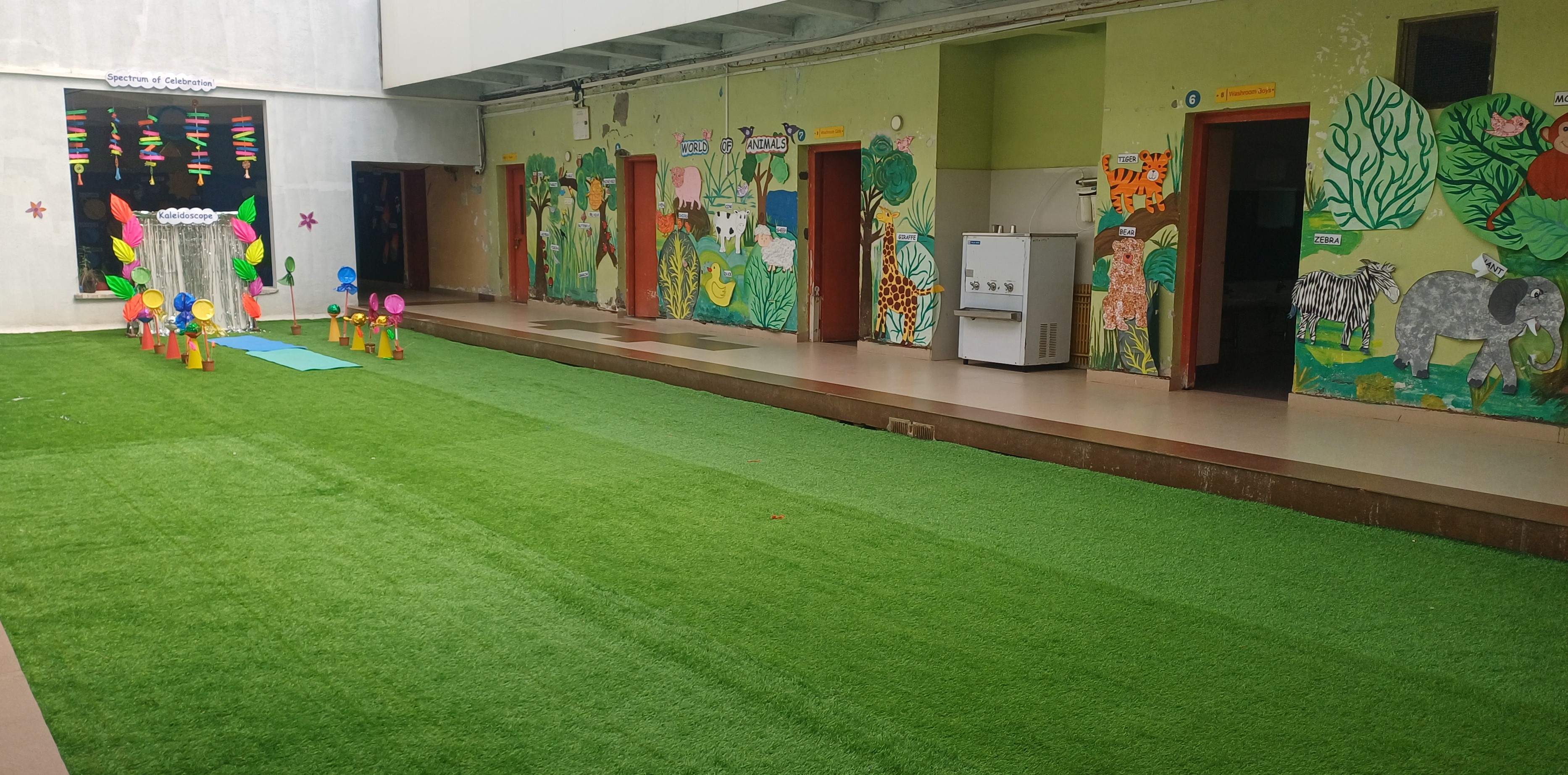 Spacious and Airy Corridors