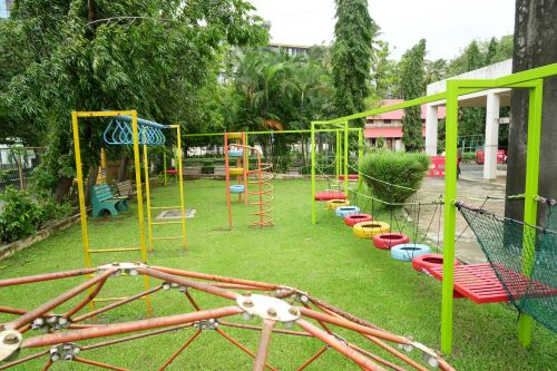 Vibrant Outdoor Play Area